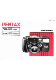 Pentax Zoom 105 Super manual. Camera Instructions.